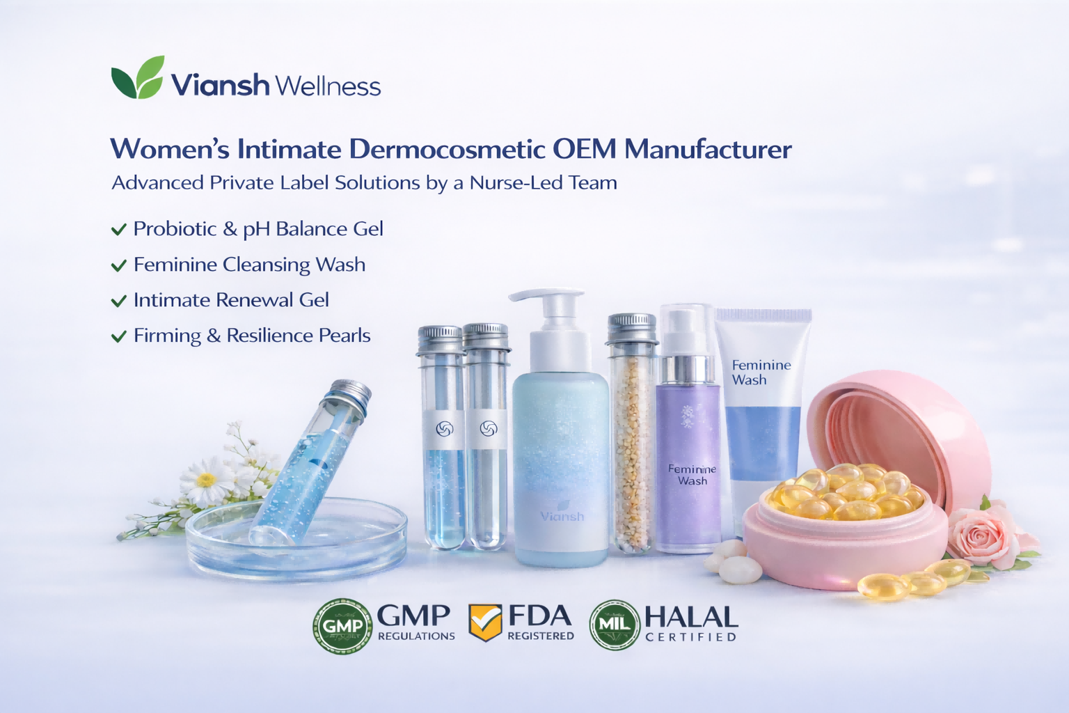 Shanghai Viansh Wellness Technology Ltd | Women’s Intimate Care OEM Manufacturer