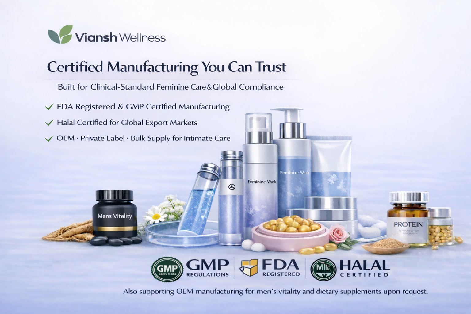 Shanghai Viansh Wellness Technology Ltd | Women’s Intimate Care OEM Manufacturer