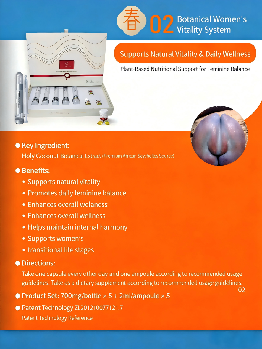 Herbal Balance Women’s Vitality Set botanical women wellness supplement