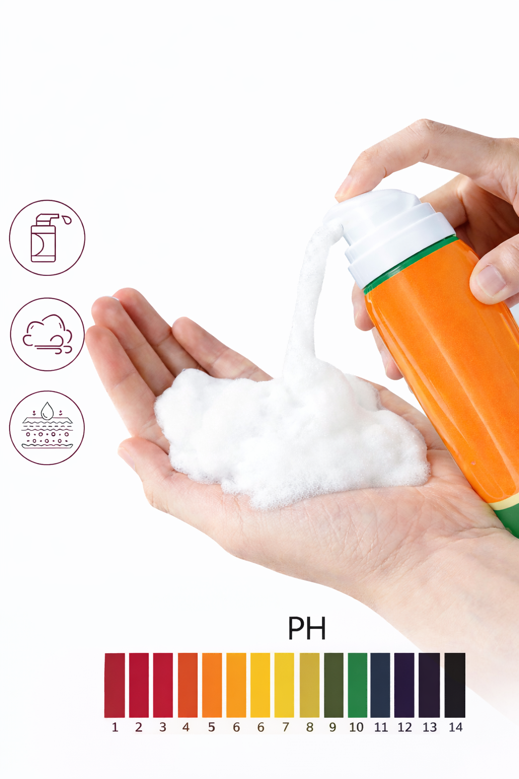 Motherwort Advanced Intimate Foaming Cleanser for Daily Feminine Freshness and pH Balance Support