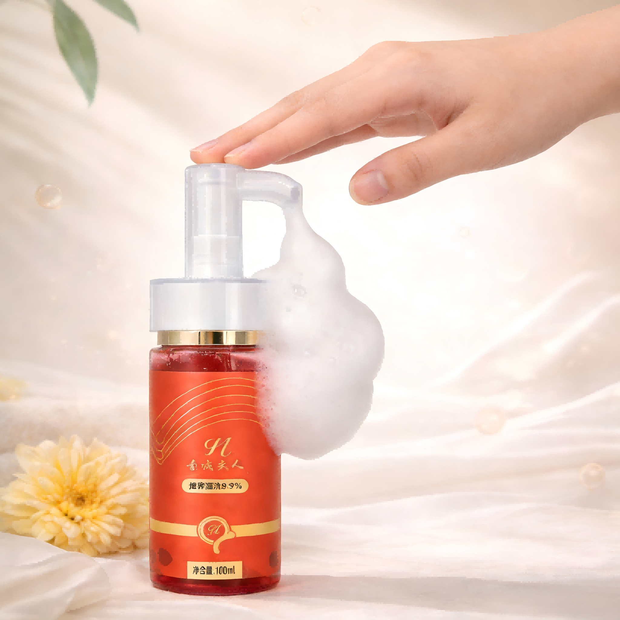 Silk Protein Intimate Spa Massage Serum for External Feminine Hydration and Comfort Care
