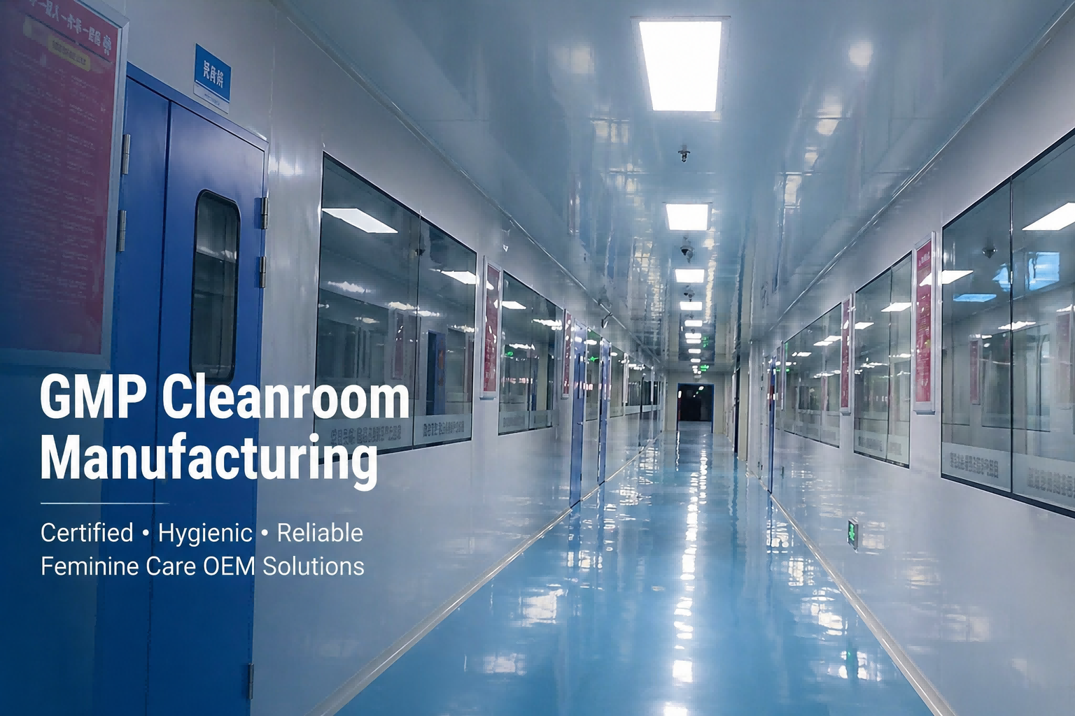 Feminine Care Manufacturer | GMP Cleanroom & Private Label OEM Solutions