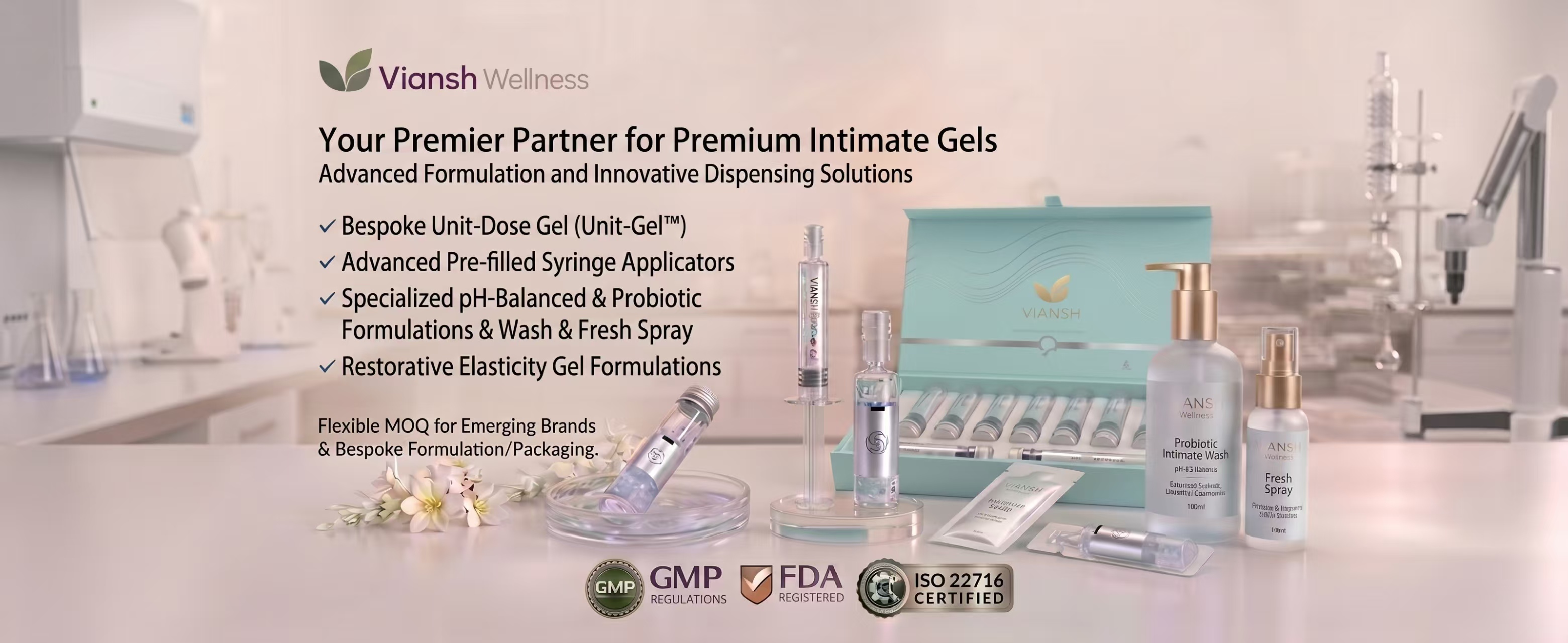 Viansh Wellness | Premium Skincare & Intimate Care OEM/ODM Manufacturer