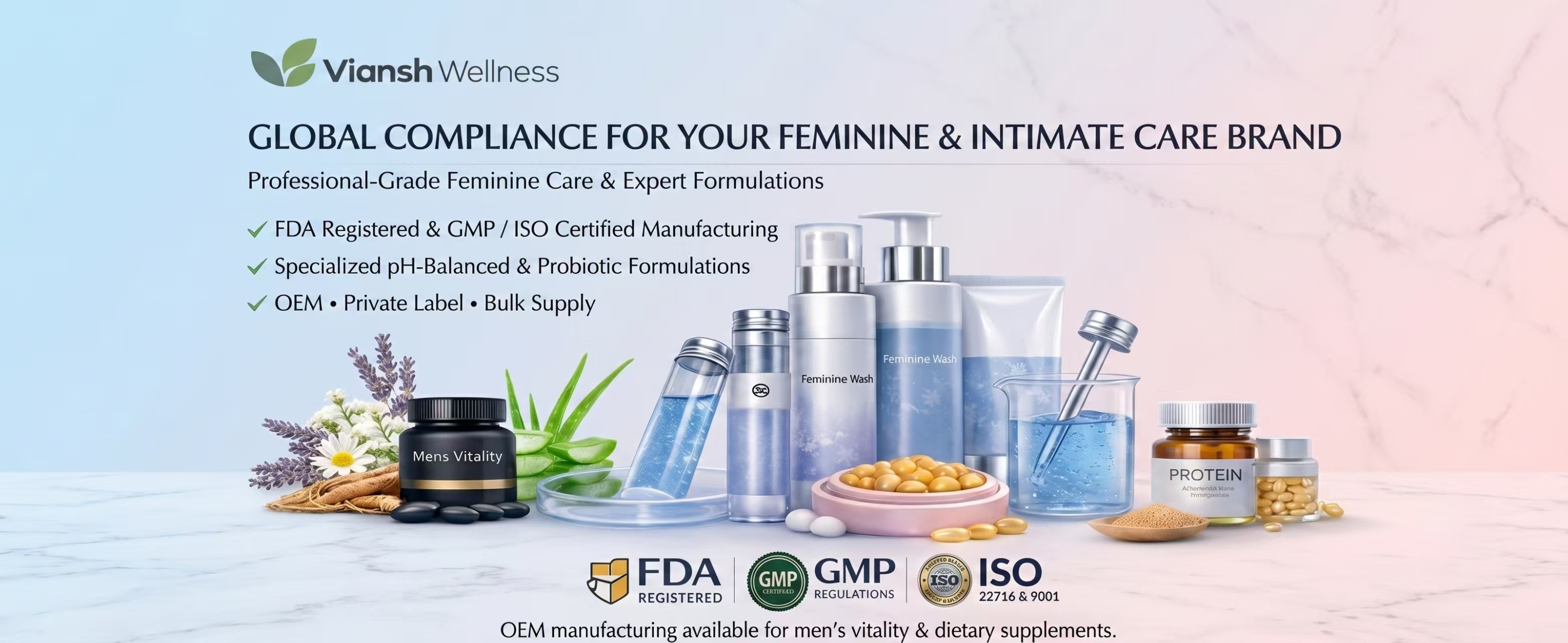 Viansh Wellness | Premium Skincare & Intimate Care OEM/ODM Manufacturer