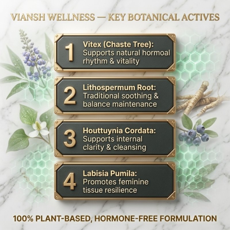 Botanical Feminine Vitality Supplement Set OEM Factory