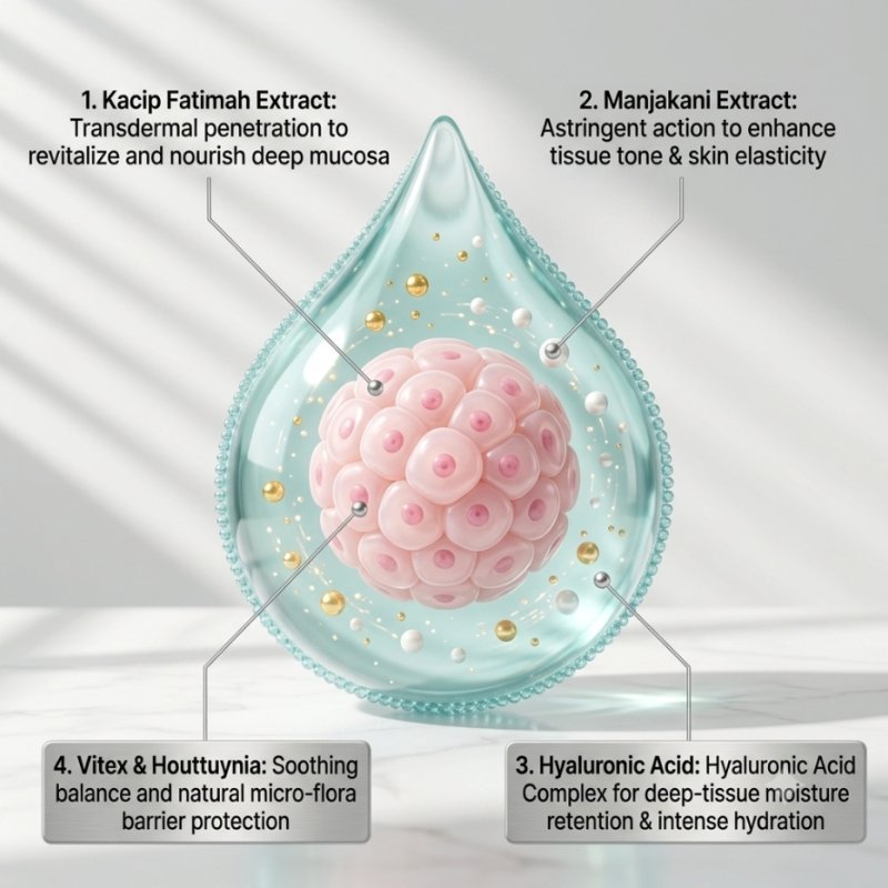 Kacip Fatimah Botanical Intimate Vitality Gel OEM Manufacturer