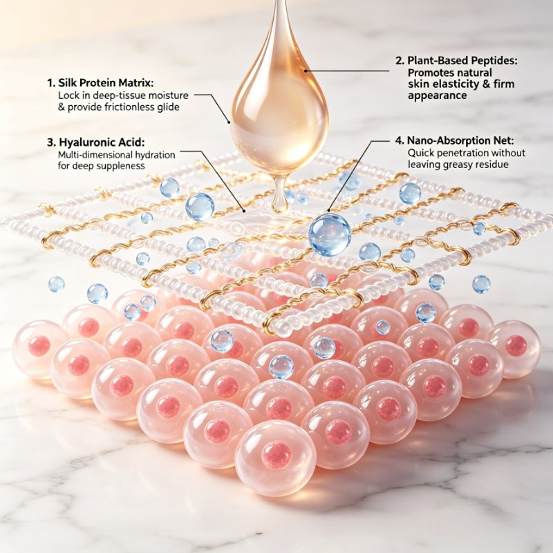 Silk Protein Intimate Spa Massage Serum OEM Manufacturer Silk Protein Intimate Spa Massage Serum OEM Manufacturer