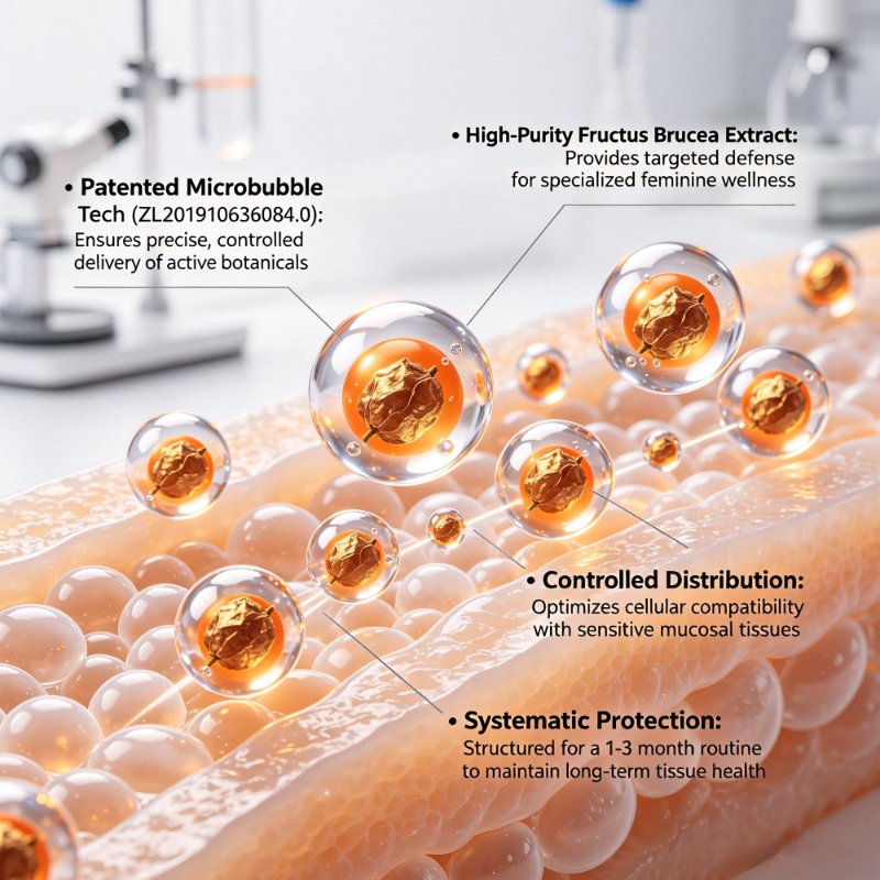 Fructus Brucea HPV-focused care gel OEM manufacturer Fructus Brucea HPV-focused care gel OEM manufacturer