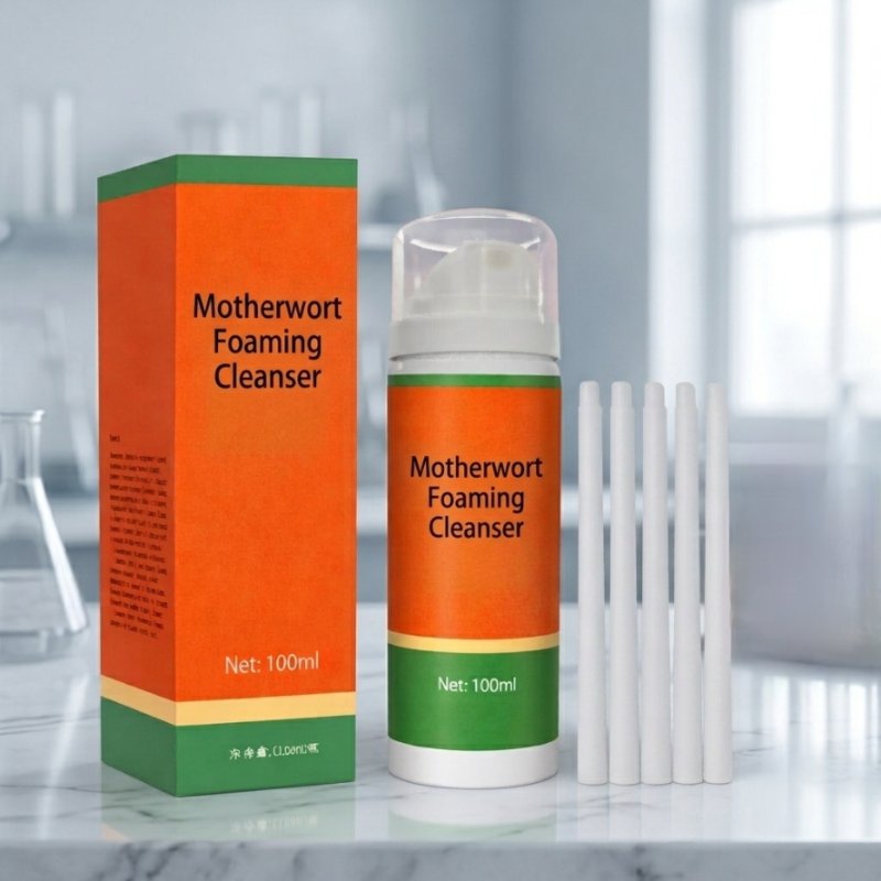 Motherwort Botanical Intimate Foaming Cleanser OEM Manufacturer