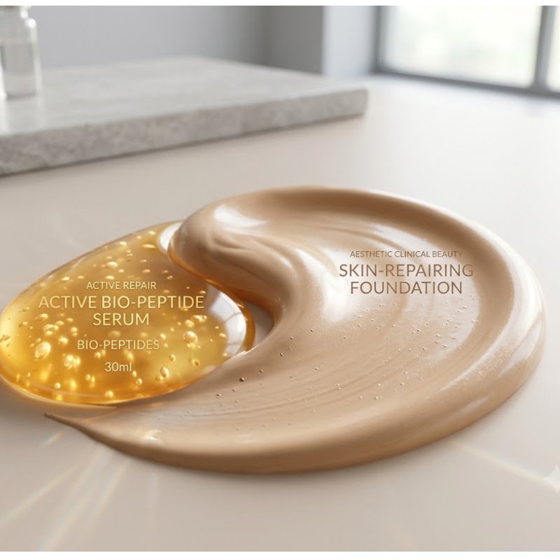 Private Label Skincare Hybrid Foundation and Barrier Safe Cushion Compact