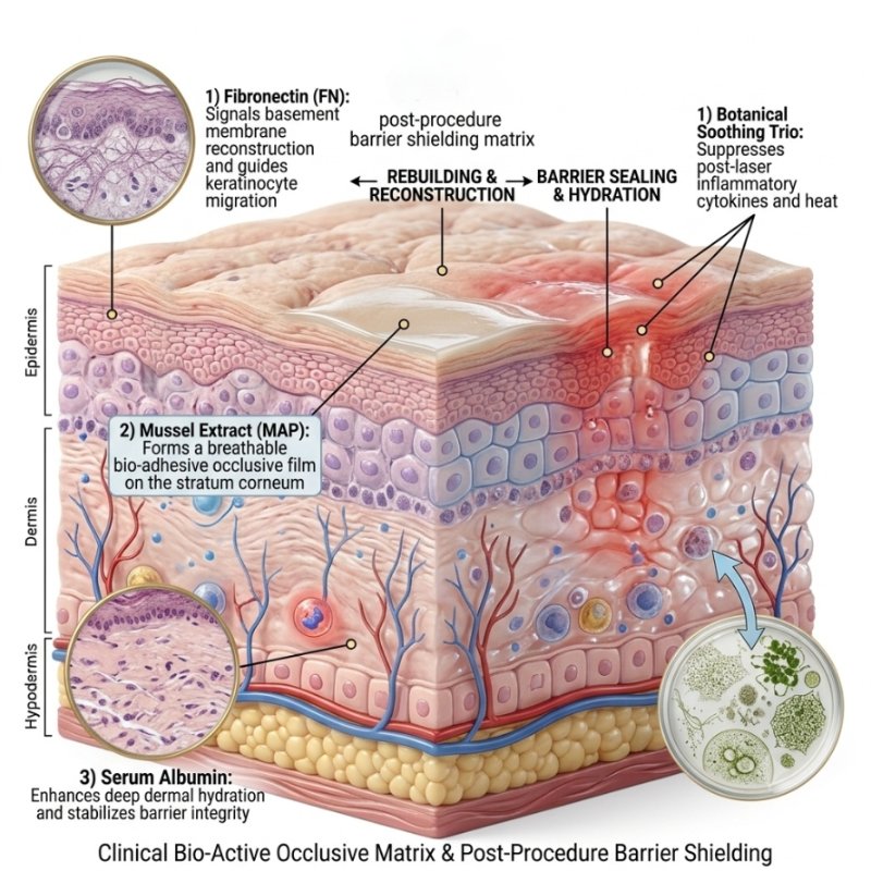 Post-Procedure Fibronectin Occlusive Repair Gel